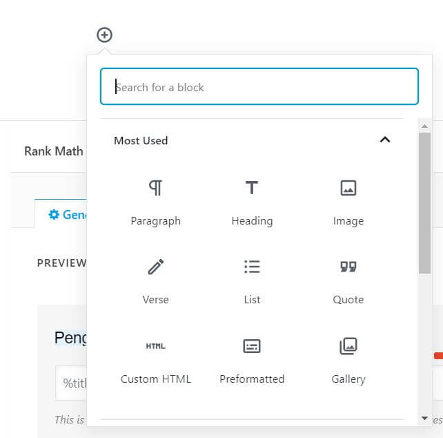 Tambah image di wordpress 5.0